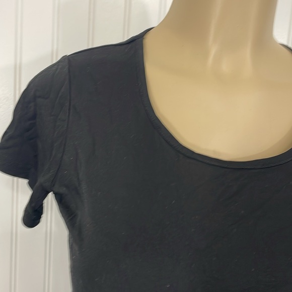 SilkSilky Black Silk Knitted Elegant Nightgown Dress Size Medium NWOT - Picture 4 of 13